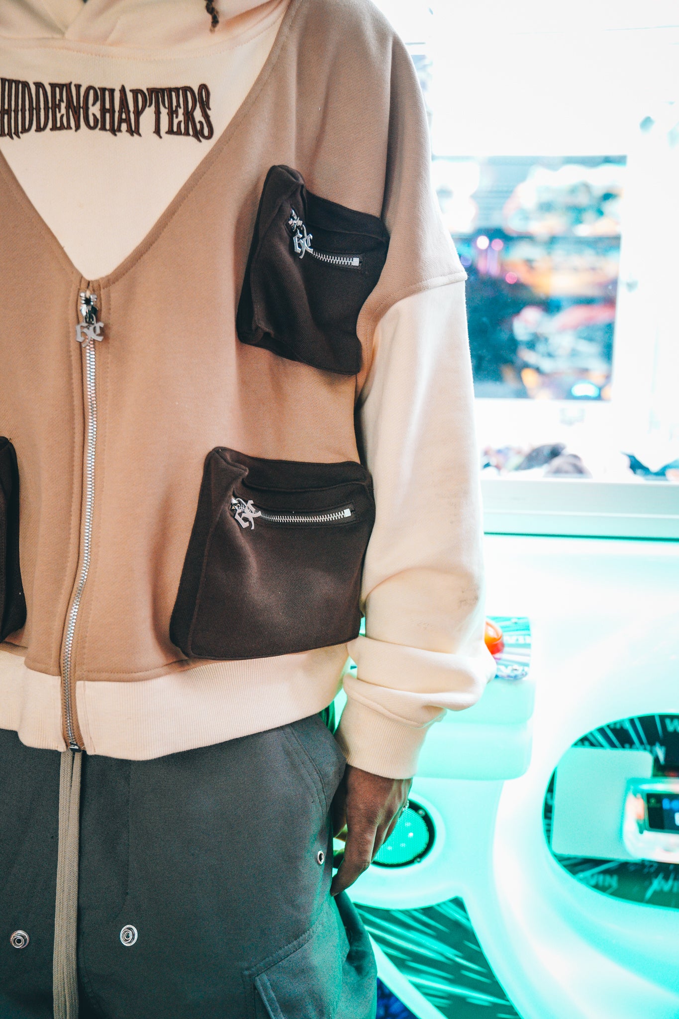 Cargo Vest Hoodie